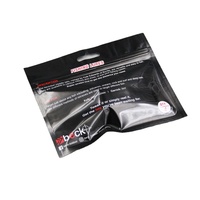 Sacs d'emballage d'appâts en plastique souple à impression personnalisée sac Ziplock transparent pour la pêche au leurre ver