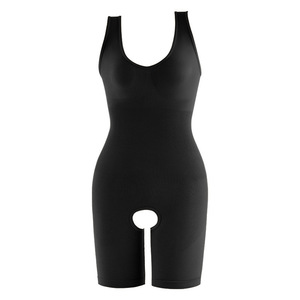 Vestido moldeador de una pieza para mujer que eleva los glúteos y se encoge el abdomen con forma de cintura y soporte para los senos - Product Image 6