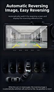 Cámara para Auto con Pantalla TN de 5.5 Pulgadas, WiFi Integrado, Soporte para Tarjeta TF, Grabación en Bucle, Detección de Movimiento, Grabadora de Conducción - Product Image 4