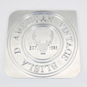 Sceau 3D personnalisé, moule concave-convexe haut et bas, en aluminium, pour estampage à haute fréquence - Product Image 5