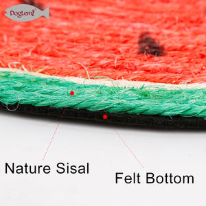 Tapis à gratter pour chat, Design de Melon d'eau, artisanal, naturel, en Sisal - Product Image 5