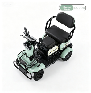 3-Wheel Electric Cargo & Passenger Trike | Open Cabin Design for Family Commuting & School <b>Drop</b>-off - Product Image 1