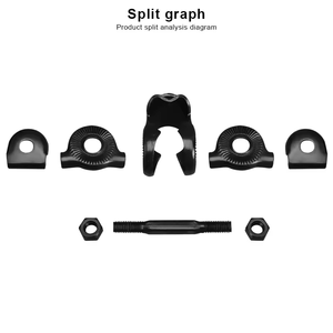Abrazadera de Liberación Rápida para Sillín de Bicicleta, Soporte para Cojín, Accesorio para Batería de Bicicleta Eléctrica para Bicicletas de Montaña - Product Image 2