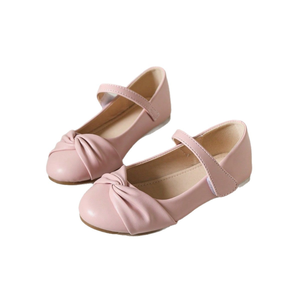Elegant Kids <b>Shoes</b> With Bow Detail <b>Soft</b> Leather Comfortable for Girls Dress <b>Shoes</b> - Product Image 5