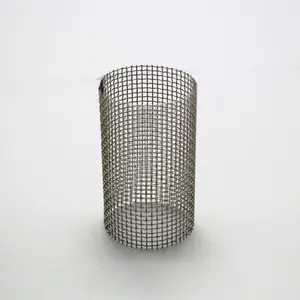 Wholesale 304 Stainless Steel Wire Mesh Cylinder Filter Tube / Water Filter Tube