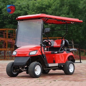 Carrito de golf eléctrico Sheng Dafei 48v60v72v 100ah con alcance de 80-110 km para parques y atracciones turísticas - Product Image 2