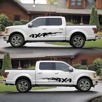 Autocollant de voiture tout-terrain FX4, 2 pièces, pour Ford Ranger Raptor F150 Mitsubishi L200 Isuzu Dma Nissan NAVARA Toyota Hilux, accessoires pour pick-up