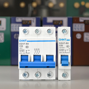 เบรกเกอร์วงจรขนาดเล็กแบบเฟสเดียว DZ47-60 Type C 1P 6A10A16A20A32A สำหรับใช้ในครัวเรือน สวิตช์อากาศ MCB - Product Image 4