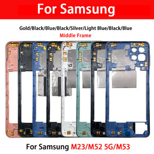 Marco Central para Samsung A23 A42 <span class=keywords><strong>M23</strong></span> M52 M53 5G M236B M53, Cubierta de Placa Central para Teléfono Móvil con Repuesto de Botones Laterales - Product Image 3