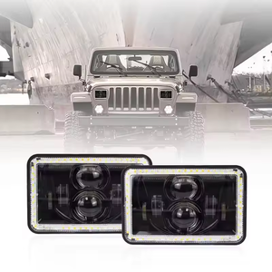 4x6 pulgadas de alta potencia 50W <span class=keywords><strong>LED</strong></span> coche <span class=keywords><strong>focos</strong></span> cuadrados rectangulares 12V 24V faros para Jeep camión para Ford Probe Chevy-Nuevo - Product Image 3