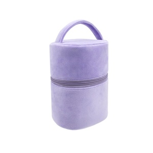 Wholesale of Popular Casual and Simple Makeup Brush <b>Bag</b> Women's Ins Style Cylinder Cosmetic <b>Storage</b> <b>Bags</b> - Product Image 5