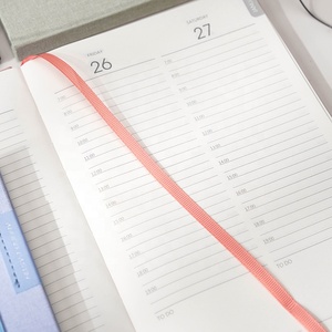Tissu rose Macaron frais <span class=keywords><strong>2023</strong></span> avec couverture rigide mousseuse pour journal intime <span class=keywords><strong>2023</strong></span> Business Back School Diary - Product Image 6
