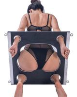 BDSM Menottes de fessier, Contrainte de hanche, Menottes de fixation forçée SM, Menottes, Liens en bois, Équipement sexuel, Livraison directe