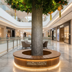 Écorce d'arbre artificielle <span class=keywords><strong>de</strong></span> qualité supérieure, écorce <span class=keywords><strong>de</strong></span> <span class=keywords><strong>pin</strong></span> artificielle pour la décoration intérieure - Product Image 1