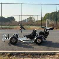 Amortisseur à ressort de conduite de frein, kart à pédales de course allemand Mini a Indoor 2 places à transmission par arbre, kart de drift à vendre