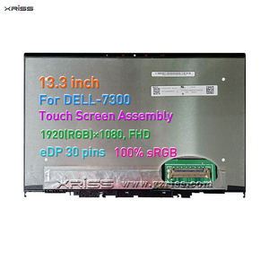 ชุดประกอบดิจิไทเซอร์สำหรับ Dell Inspiron 7300 7306 P124g001แบบ2-in-1 P125g002 P125g หน้าจอสัมผัสขนาด13.3นิ้ว - Product Image 1