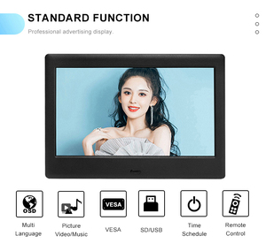 Thương mại kích thước nhỏ 7 <span class=keywords><strong>inch</strong></span> Màn hình LCD quảng cáo hiển thị <span class=keywords><strong>video</strong></span> hình ảnh hình ảnh khung kỹ thuật số 7 <span class=keywords><strong>inch</strong></span> - Product Image 2