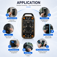 Lecteur-graveur RFID double fréquence 13,56 MHz 125 KHz Chameleon Ultra V2.0, simulateur NFC, duplicateur, contrôle par application, copieur professionnel