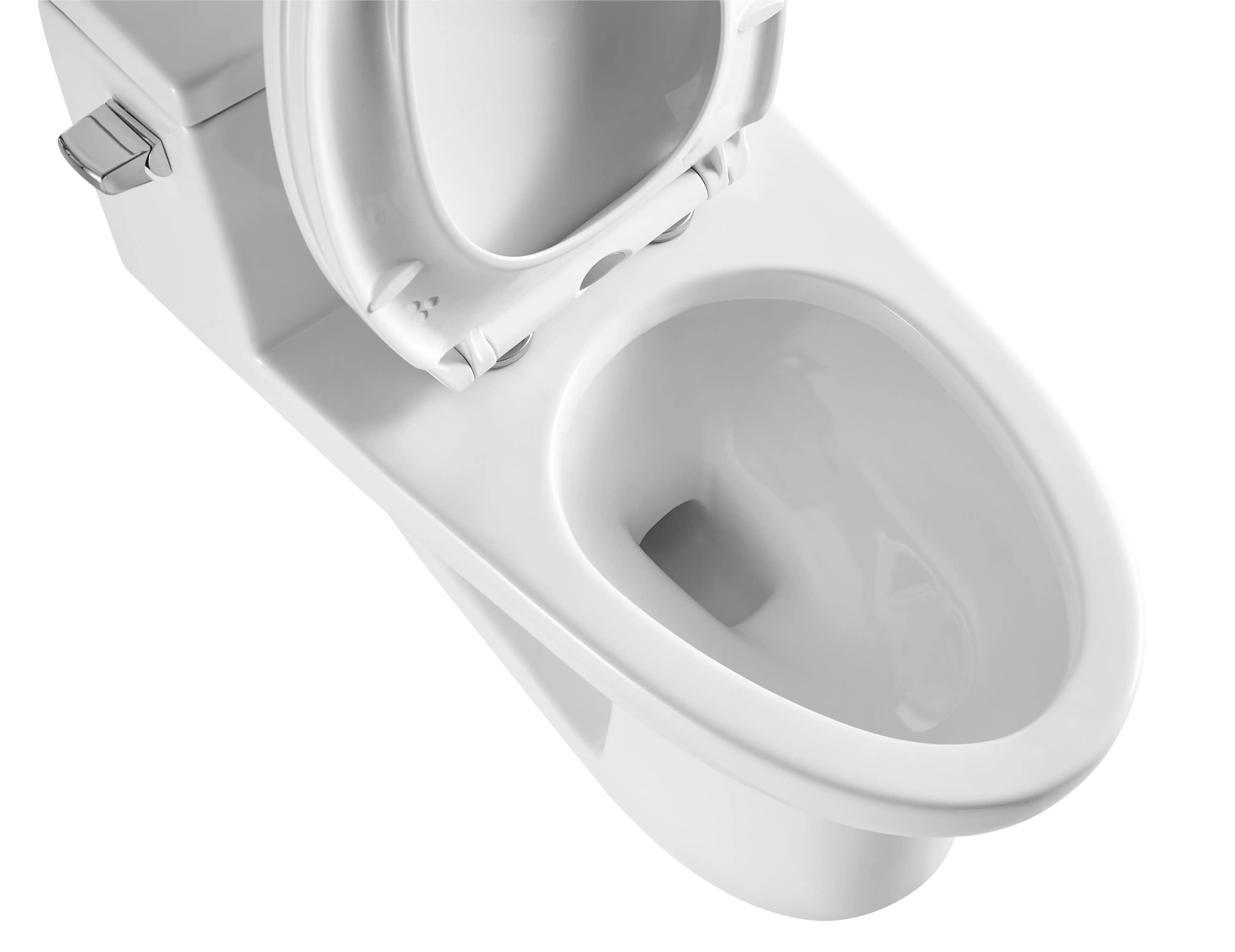 Vendita calda 300mm ceramica due pezzi wc bagno servizi igienici sifonici due pezzi wc