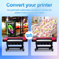 Impresora de sublimación rollo a rollo Xp600 de 1.3m para camisetas de baloncesto, ropa, textiles, vinilo y lona