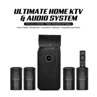 Haut-parleurs sur pied pour système home cinéma OEM, vente en gros d'usine, haut-parleurs audio domestiques de haute qualité, son surround