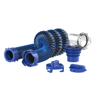 Kit de tuyau d'égout de <span class=keywords><strong>caravane</strong></span> d'eau noire de 15FT tuyau d'égout tuyau d'évacuation universel RV tuyau de vidange - Product Image 5