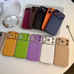 Coque magnétique en cuir texturé pour iPhone 17, coque rigide antichoc à bords souples et texture litchi pour iPhone 16 Pro Max, 15, 14 - Product Image 1