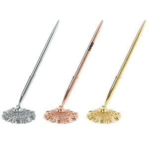 Custom Metal Ballpoint <b>Pen</b> with Logo - Premium Desk <b>Pen</b> for Banks, Hotels, & Promotional <b>Gifts</b> - Product Image 1