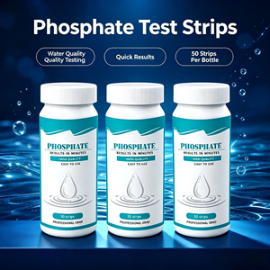 Bandelettes de test de <span class=keywords><strong>phosphate</strong></span> pour l'eau domestique, détection facile du <span class=keywords><strong>phosphate</strong></span> pour aquarium, étang et eau potable - Product Image 1