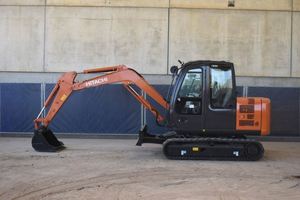 Used Japanese Original Hitachi <b>Small</b> Crawler Excavator ZX60C-5A for Sale - Product Image 2