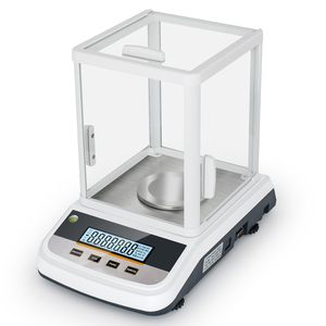 Balanza Analítica de Laboratorio GOYOJO GY5003 Original de Fábrica, 100g, 0.001g, Ultra Precisión, Digital, Calibración Interna, 1 Año de Garantía - Product Image 1