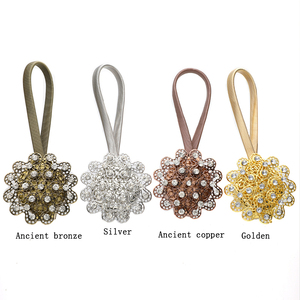 Classic Hanging Ball <strong>Hook</strong> <strong>Tie</strong> <strong>Back</strong> Accessory Wholesale Modern <strong>Curtain</strong> Tassel Tieback Bedroom Accessories - Product Image 4