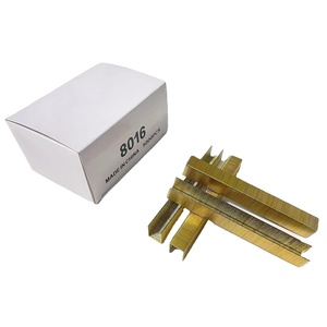 도매 80 시리즈 나무 상자 부식 방지 내구성 8010 8016 철 9mm 가구 스테이플 - Product Image 4