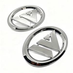 Custom Plastic Chrome 3D Car Emblem - Electroplated Chrome Front/Rear Badge <strong>Decal</strong>, Wholesale <strong>Auto</strong> <strong>Decoration</strong> - Product Image 4