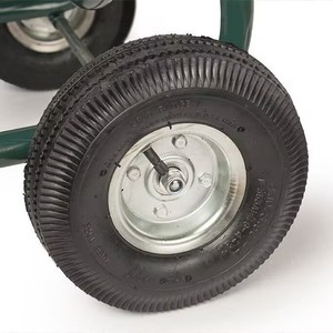 Chariot de jardin portable pour tuyau d'arrosage, chariot de rangement mobile pour l'irrigation de la cour - Product Image 4
