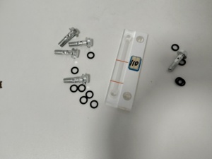 YJ-110 กระจกมองระดับน้ำมันสำหรับระบบหล่อลื่นเครื่องอัดอากาศแบบสกรู - Product Image 1