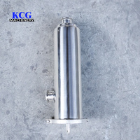Nouveau filtre pré-épipement sanitaire KCG en acier inoxydable 304/316 à haut débit 2,5 GPM, installation rapide, type à raccord rapide
