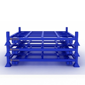 Sistem pelacakan palet tiang pipa baja penyimpanan gudang dingin Modular tugas berat - Product Image 1