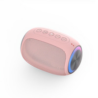 2025 sortie d'usine de haute qualité petit son stéréo basse haut-parleur sans fil avec lumière LED colorée et batterie 2000mAh