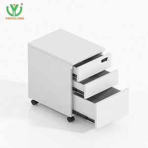 Yinlong mật khẩu khóa dưới Bàn Kim Loại văn phòng Tủ 3 ngăn kéo tủ hồ sơ văn phòng lắp ráp tủ hồ sơ bệ tủ khóa - Product Image 3