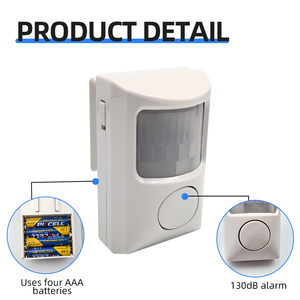Bán Hot Chào mừng bạn không dây PIR cảm biến chuyển động chuông cửa Home an toàn an ninh đường lái xe sân hệ thống báo động - Product Image 3