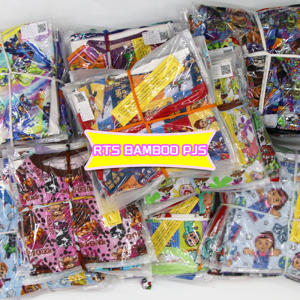 OEM تعريفة مجانية شخصية الخيزران طباعة منامة مربع الغموض Rts الكرتون الطفل Zippy الخيزران صناديق أعمى الغموض - Product Image 1