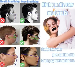 Corrector Anti-Ronquidos Transfronterizo con Parche Rosa, Cinta Bucal Perforada para Aliviar los Ronquidos, Suministros para el Cuidado de la Salud - Product Image 6