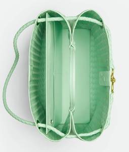 Reloj Mecánico de Lujo para Hombre Bottega BV, Correa de Cuero Genuino, Diseño de Rejilla de Diamantes, Excelente Resistencia al Agua, Multifuncional, con Asa Superior - Product Image 3