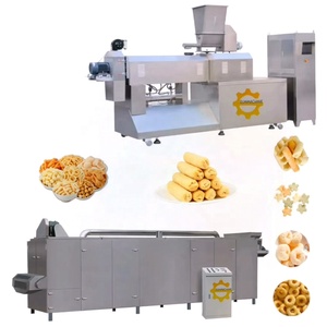 Ligne de production de snacks soufflés en acier inoxydable, Cheeto, bon goût, bande pliée - Product Image 4