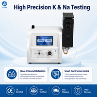 Aoda 7-inch Touch Screen Flame Photometer for K and Na Testing High Precision Laboratory Analytical Instrument