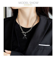 Collier ras du cou cerise noire, bijoux fruités, chaîne minimaliste pour clavicule, style vintage pour fille, fermoir OT, vente en gros