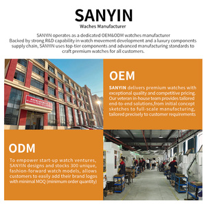 Reloj mecánico de lujo SANYIN para hombre, logotipo cuadrado personalizado, reloj de pulsera automático de esqueleto de acero inoxidable único, fabricantes - Product Image 6