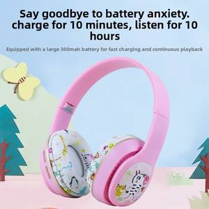 Audífonos Inalámbricos 5.3 con Diseño de Animal Luminoso, Cancelación de Ruido, Plegables y Estéreo - Product Image 4