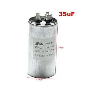 450V 15UF 20uF 35UF 45uF 50uF <span class=keywords><strong>cbb65</strong></span> nhôm Bìa động cơ chạy tụ điện cho điều hòa không khí - Product Image 3